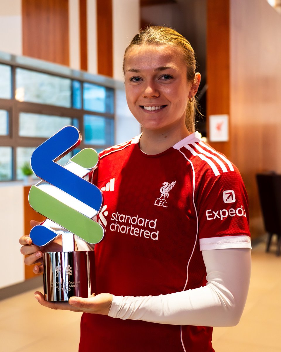It just had to Bea 🇸🇪🌟

Our <a href="/StanChart/">Standard Chartered</a> Player of the Month for November 👏