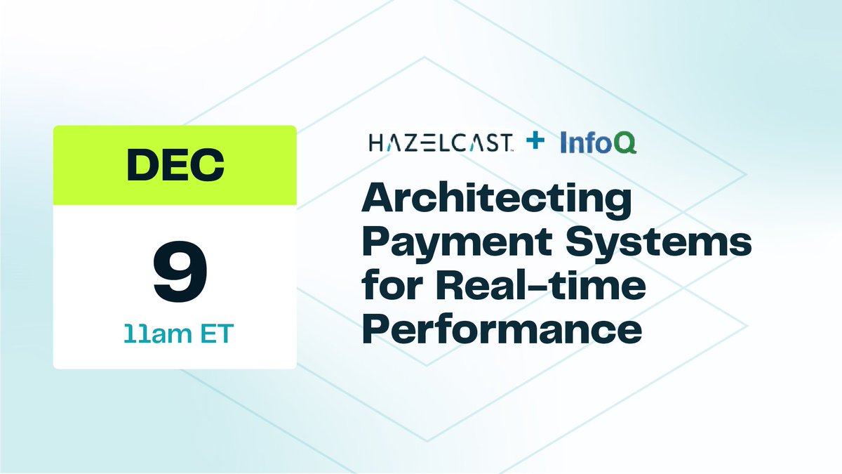 Hazelcast tweet media