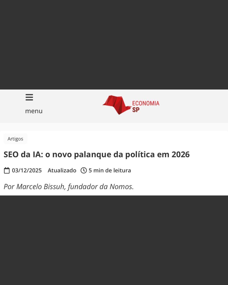 Bissuh's tweet image. Essa semana saímos em mais três portais de notícias: Crypto ID, Hoje em Dia e Economia SP.

Um dos maiores indicativos que estamos de fato construindo a IA mais especializada em política do mundo, é que dia após dia, vamos apresentando resultados consistentes e sendo reconhecidos…