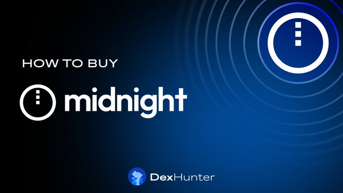 🧵This is how you buy $NIGHT (Midnight) on Cardano:

Launch is on 8th December, bookmark this🔖