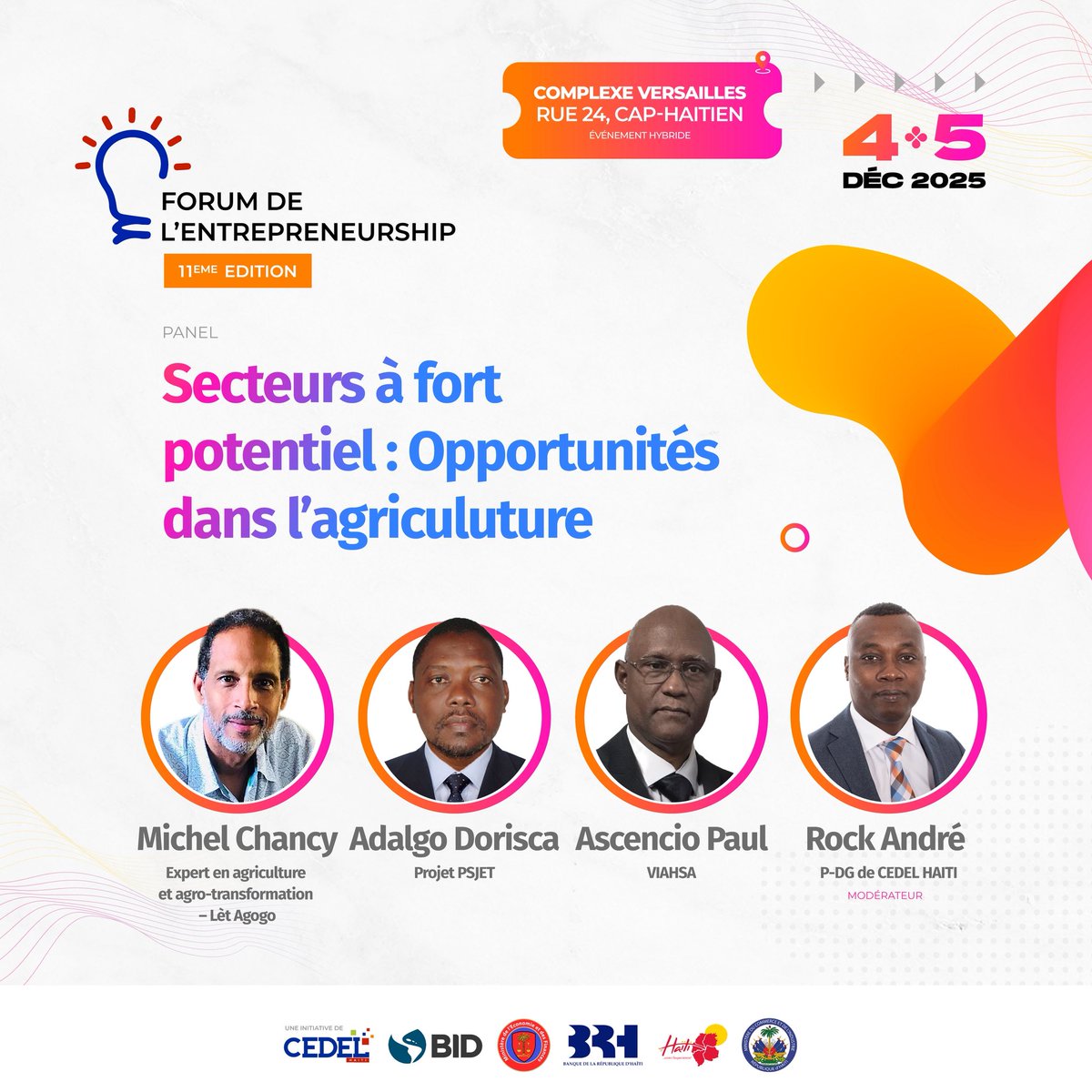 Nos premiers intervenants