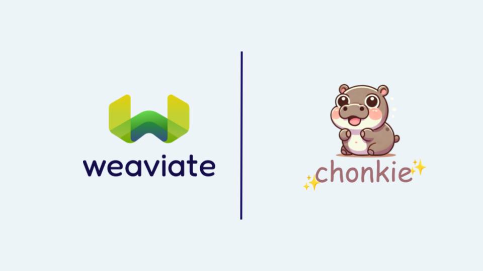 Chonkie and Weaviate
1. Weaviate Handshake: Use Chonkie’s `MarkdownChef` to extract chunks and ingest them into Weaviate to search (github.com/weaviate/recip…)