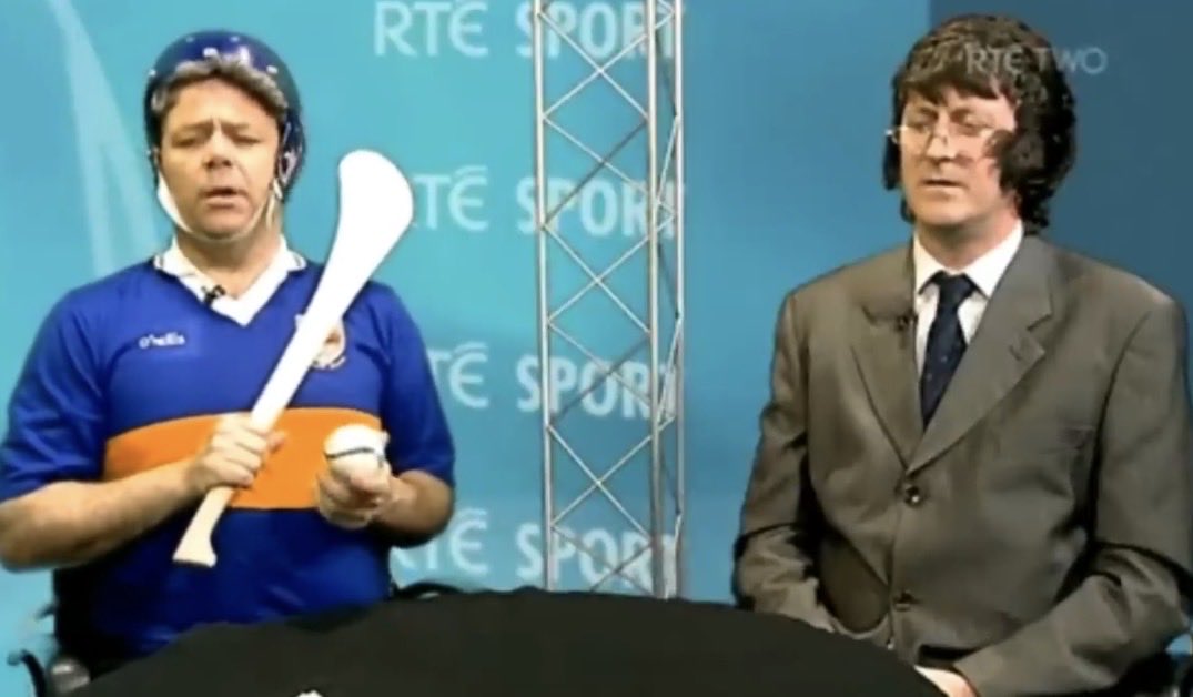 FrancisWhearty's tweet photo. @BHDFlanagan The RTE World Cup panel that day https://t.co/xHrdzxVnSs