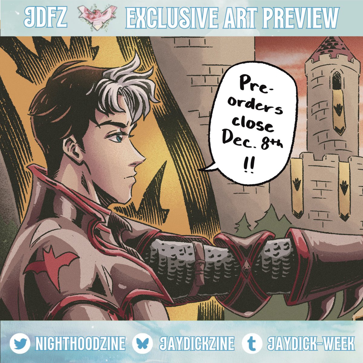 Be sure to check out my comic in the JayDick Flower Zine (Flowerbeds) 🌸🌺🌼

(Pre-order link below ⬇️)