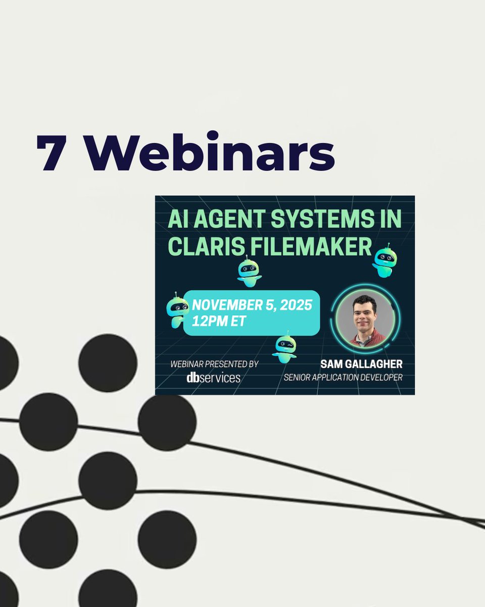 dbservices's tweet image. DB Services Wrapped 🎧

Ideas → Experiences. Tech → Progress.
Here’s our year — thanks to YOU:
📚 47 articles
🎤 7 webinars
👥 5,495 followers
💻 1 year of making software work the way you do
We’re just getting started.
Here’s to smarter solutions in 2026. 🚀

#DBServices…