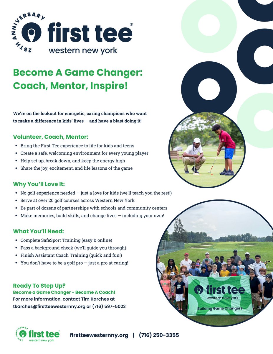 First Tee - Western New York tweet media