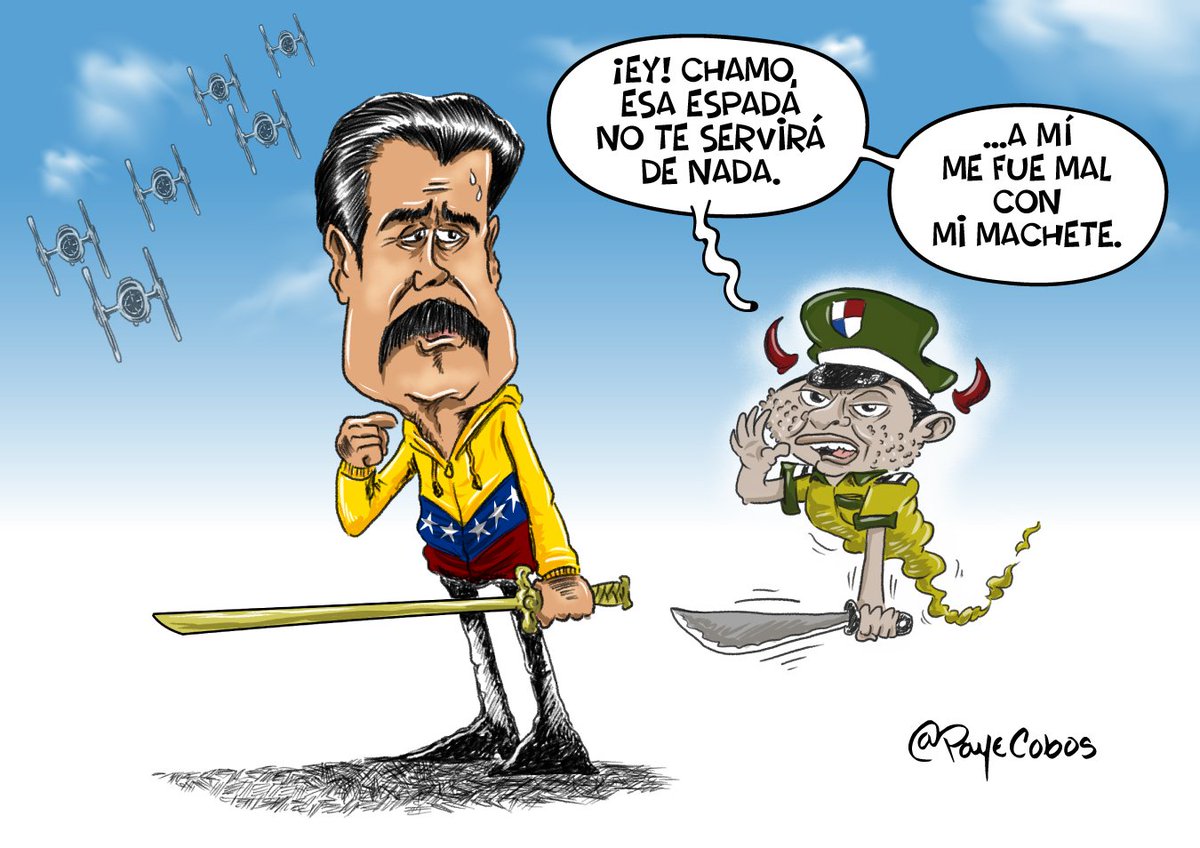 Hasta la wacha el Maburro...Caricatura de <a href="/PayeCobos/">Paye Cobos</a>