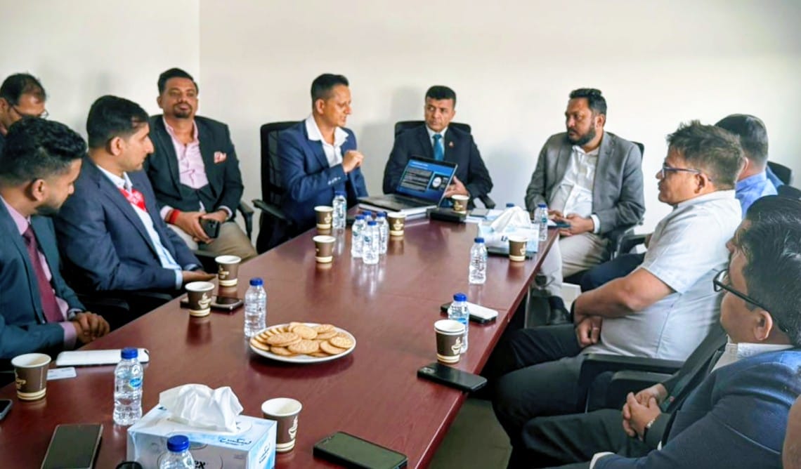 CGNDubai's tweet photo. An interaction program was held today at the Consulate General with representatives and experts working in the banking, exchange, and money-transfer sectors on the promotion of remittances sent through formal channels and the prevention of transfers through illegal/informal ones. https://t.co/tD16ywSjCO