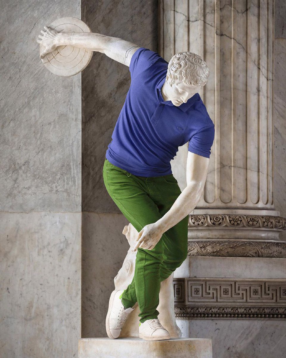 cl_art_studio's tweet image. One of my very first artistic series, an innovative photographic collection around the theme of clothing and visual metamorphosis.

 Custom-made garments, meticulously created for the iconic statues of the Louvre Museum, for a unique effect and impressive media resonance with…