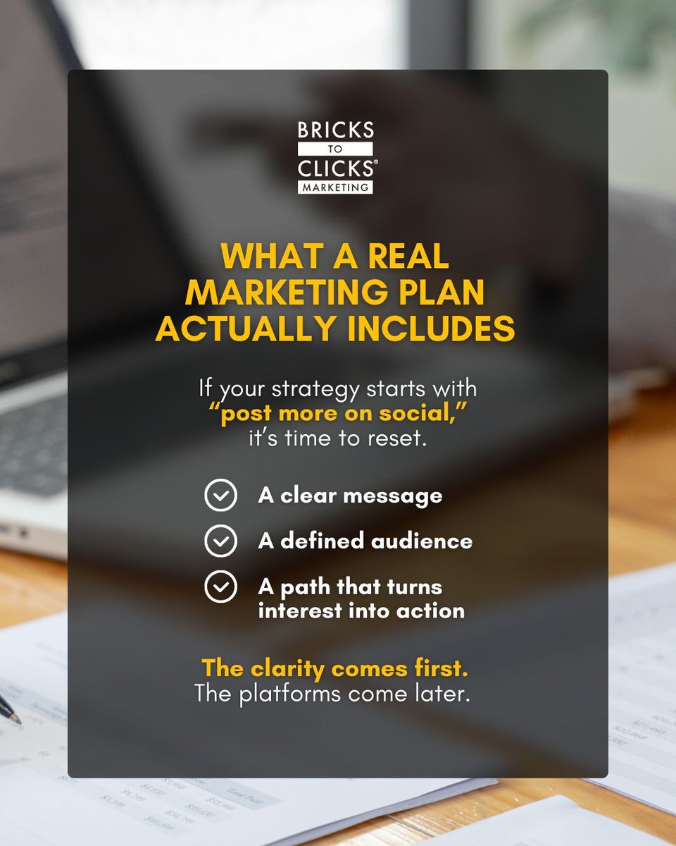 If your strategy starts with content but skips the core, it’s time to take a step back.

Here’s what comes first:

✅ A clear message

✅ A defined audience

✅ A path that turns interest into action

Content, platforms, and posting frequency? Those come after.