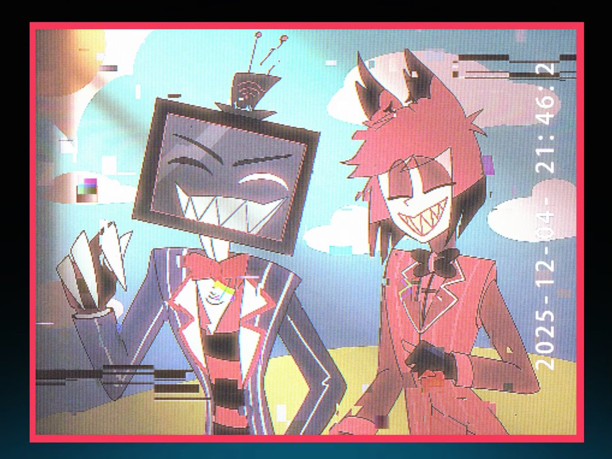 Xi82831500's tweet photo. Nightmare
#HazbinHotel 
#StaticRadio #RadioStatic https://t.co/zb7vSrUont