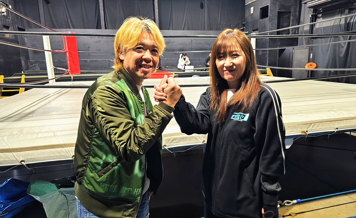 DAHLIA0419's tweet image. #2025年を振り返る 
2月9日 新木場1stRING
新生ZERO1旗揚げ🔥

#工藤めぐみ
#pwzero1