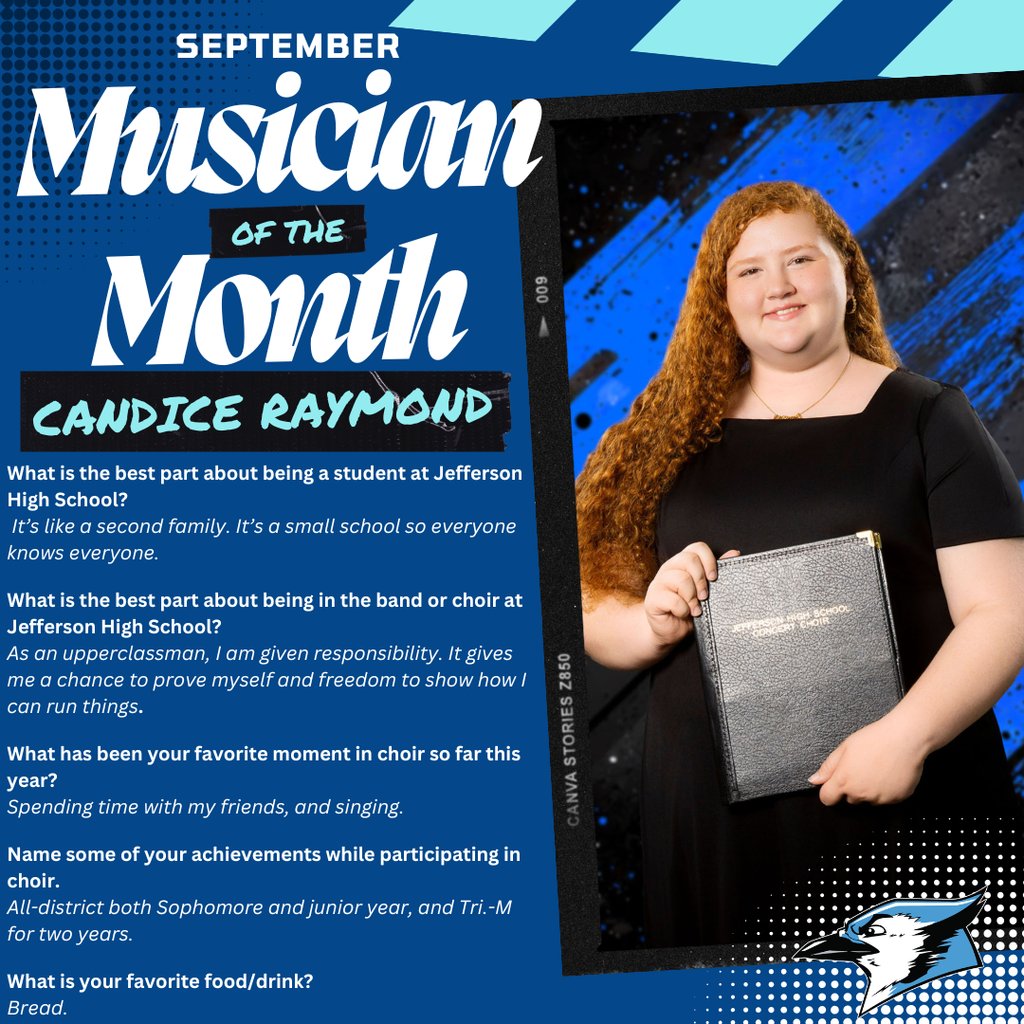 Congratulations to our September Musicians of the Month!! 🎶🎉
