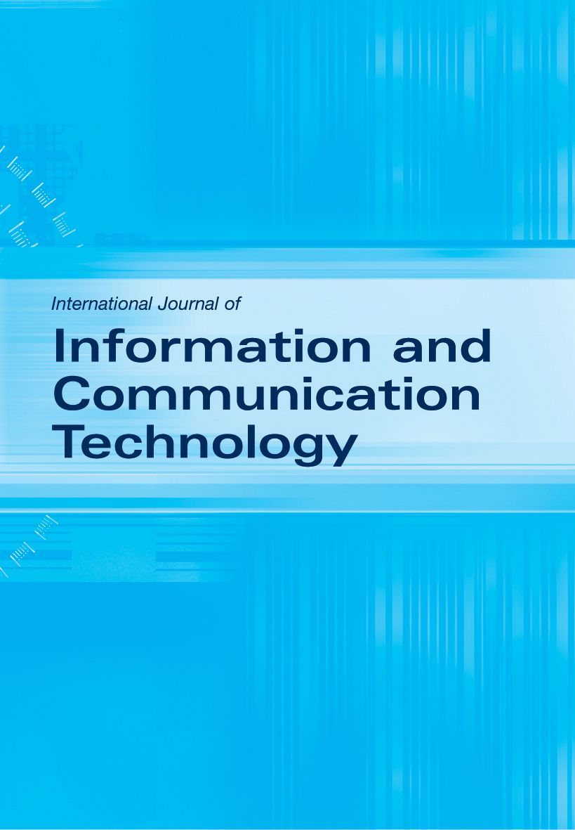 Open Access issue published by International Journal of Information and Communication Technology inderscience.com/info/inarticle…