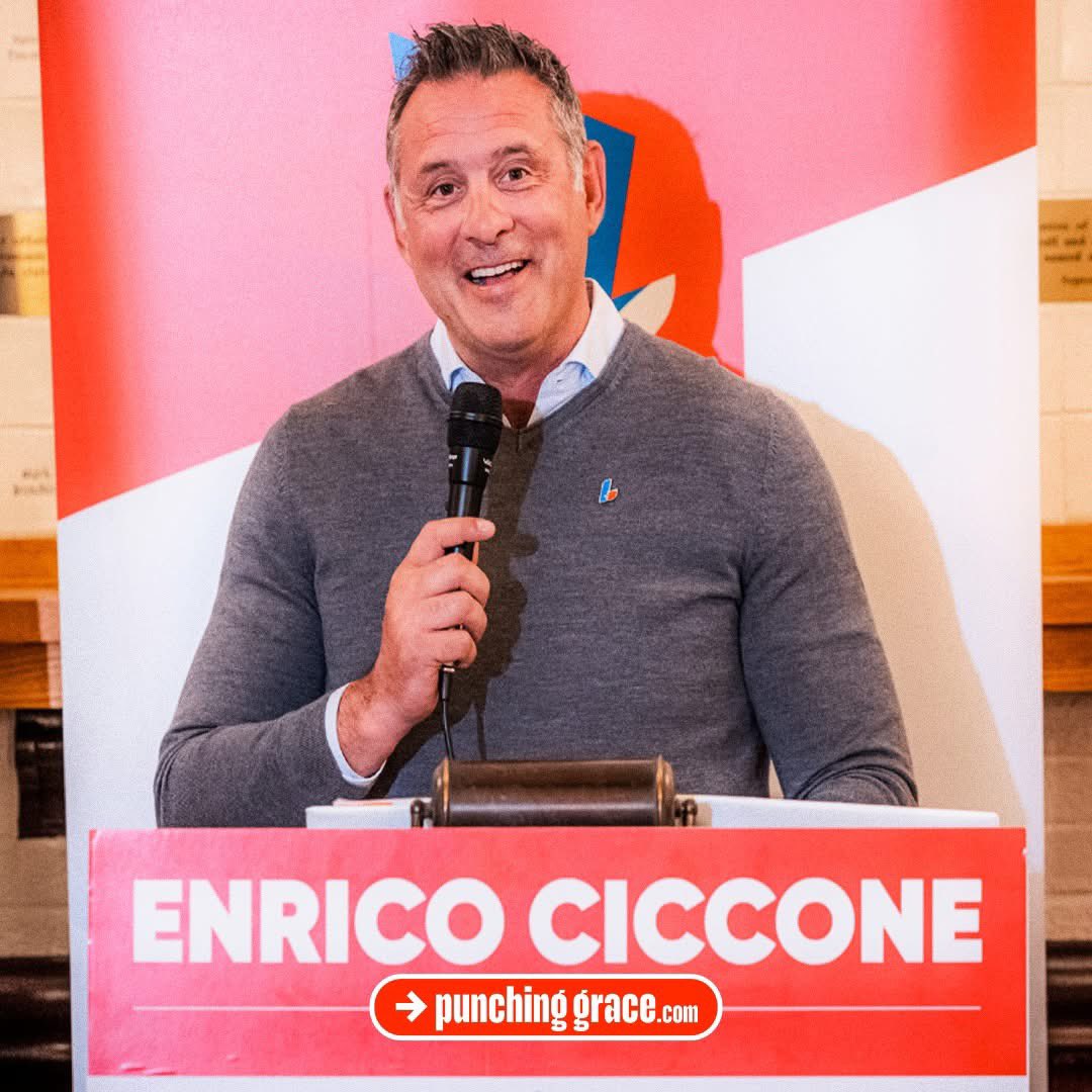 Punching Grace tweet media