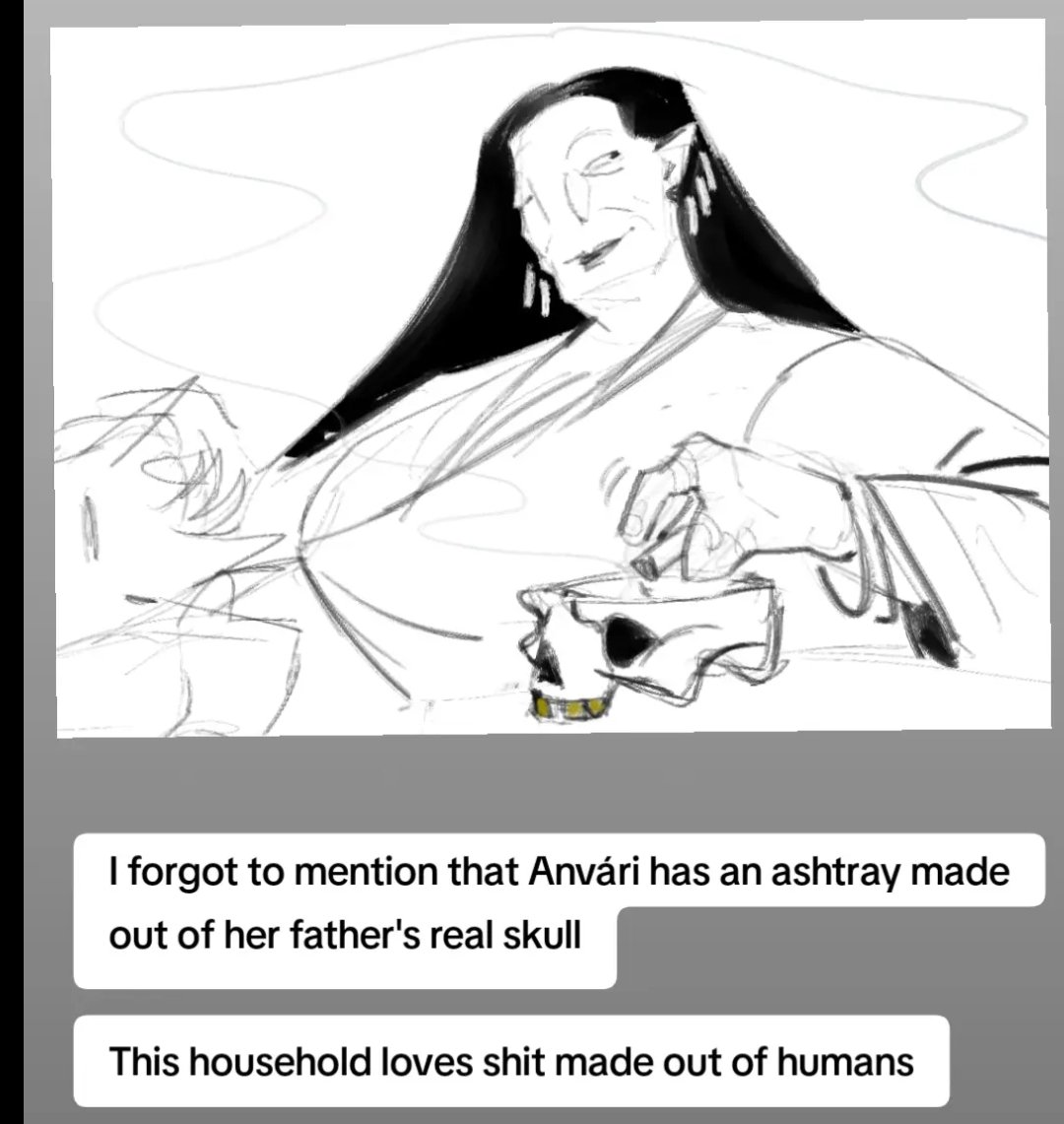 Morggard's tweet image. Some lore