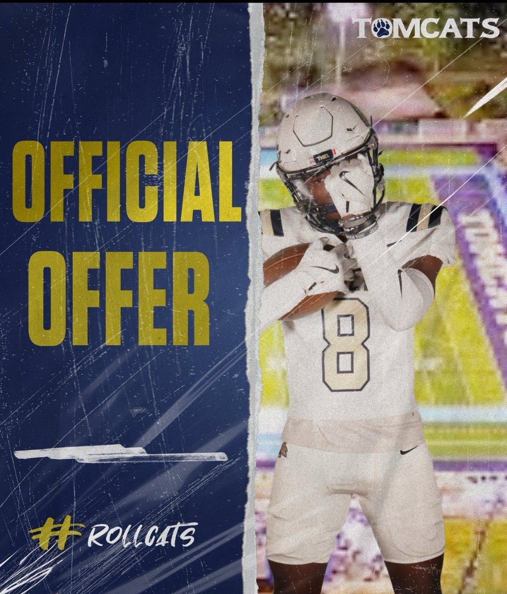 #AGTG After a great conversation with <a href="/coachjyairt/">Jyair Thomas</a> I’m humbled and blessed to receive my 6th offer from <a href="/Thiel_FB/">Thiel Football</a>
