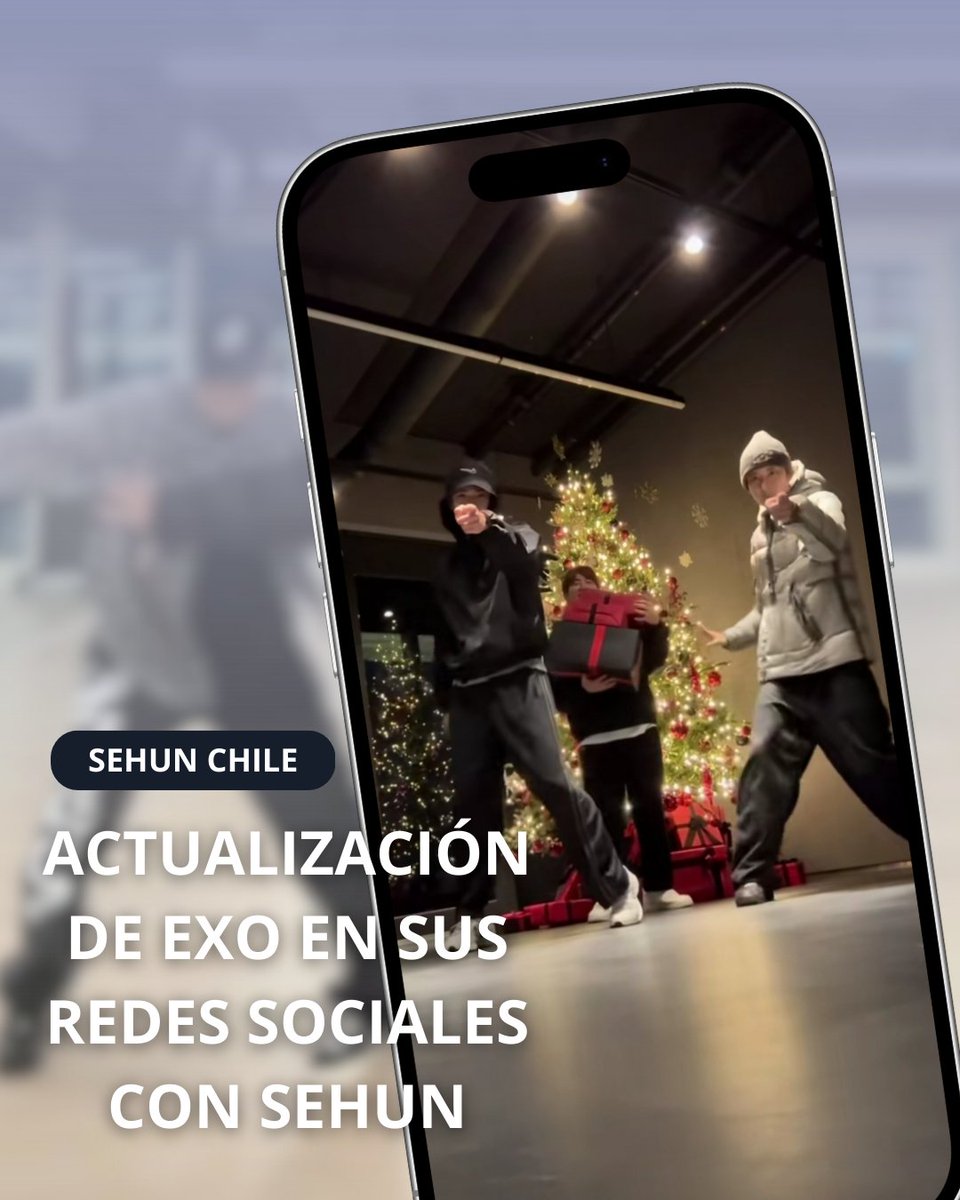 SeHunChile's tweet image. 251204 Actualización de EXO en sus redes sociales con #SEHUN junto a Chanyeol y Suho.

© EXO 

#WeAreOneEXO #EXO #엑소 #EXO_SC #오세훈 #吳世勛 #セフン #세훈_칠레