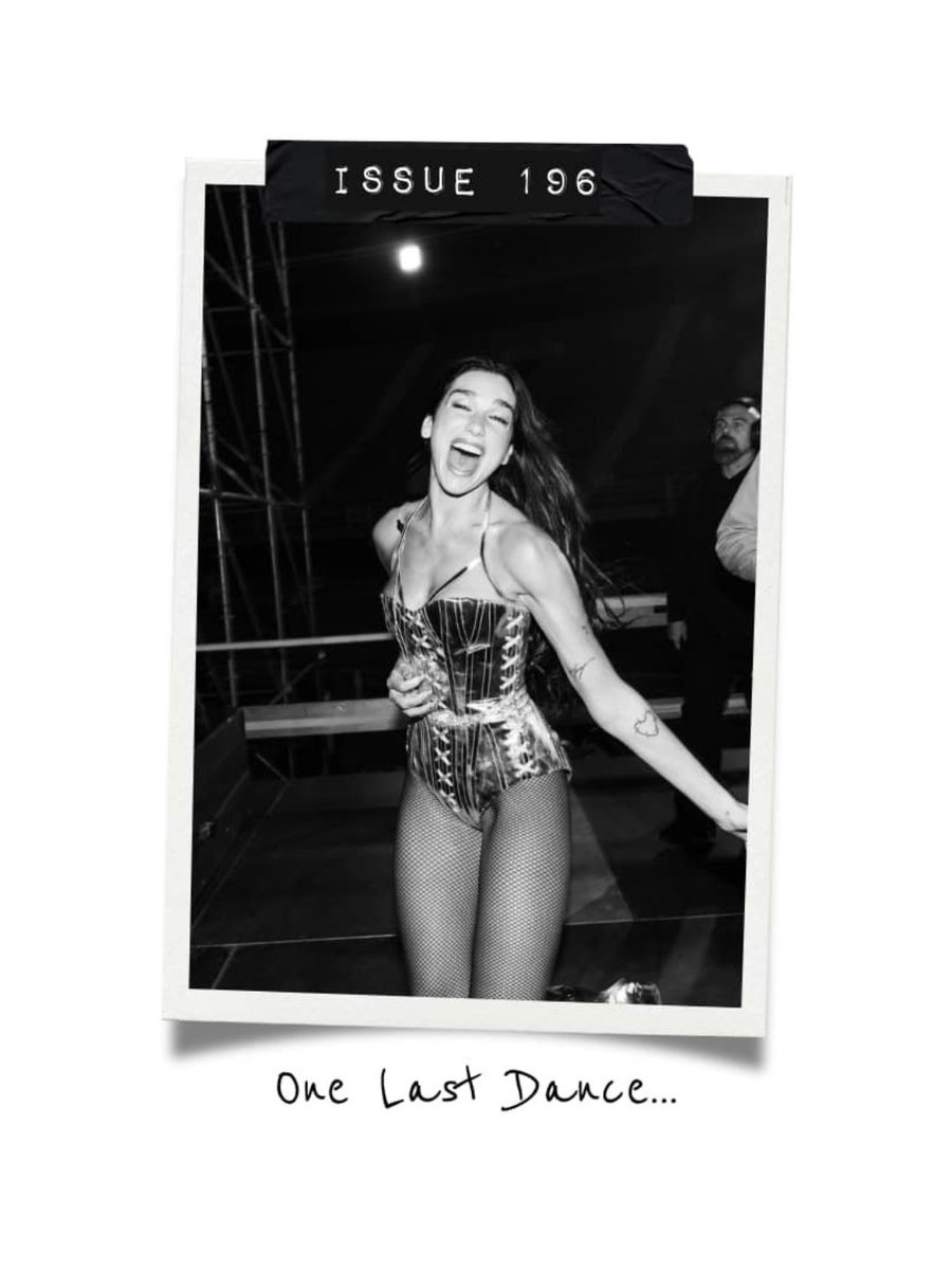 dlipahungary's tweet image. 📝 | @DUALIPA bids farewell to the #RadicalOptimismTour in latest issue of @service95 

“This journey has been an absolute whirlwind of emotions. When I think back to where it all began in November last year with the Asia leg, and then every city, culture, and pinch-me moment…