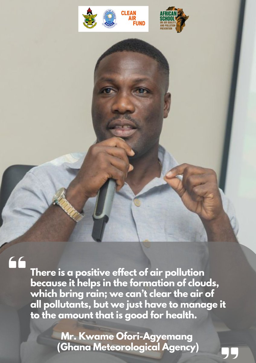 Dept. of Meteorology & Climate Science, KNUST. tweet media