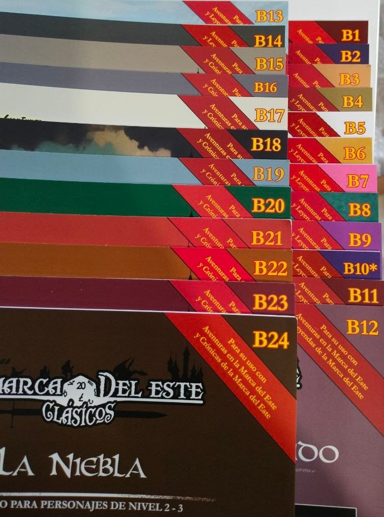 Y sólo son las códigos B, sin contar las que salen ahora...