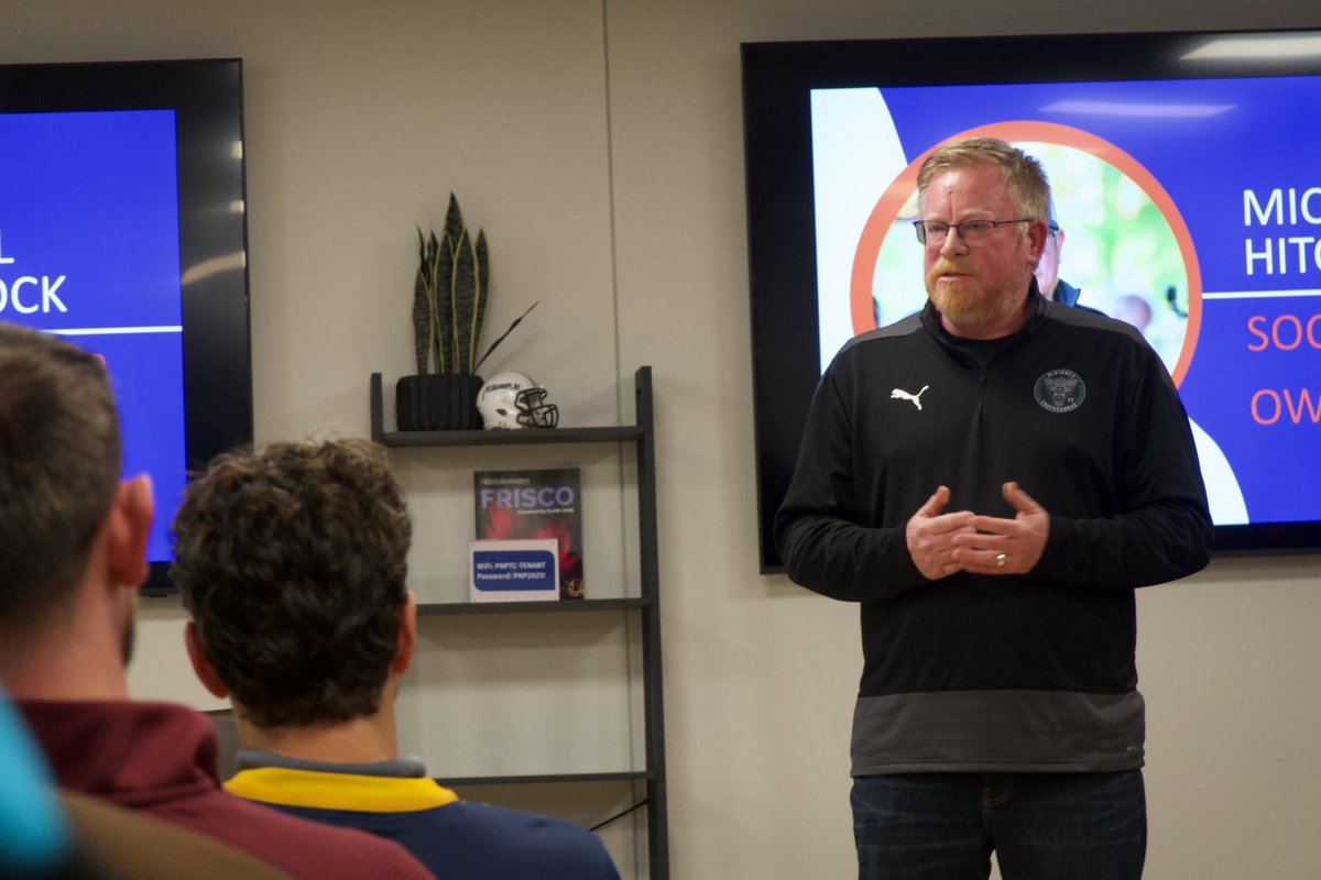 Enjoyed speaking at Soccer Tech Seminar at the very impressive Sports Innovation Space in Frisco, Texas. Great to meet soccer &amp; business leaders and learn about new tech products that will be growing the game in 2026 &amp; beyond. The future of the beautiful game is bright!
