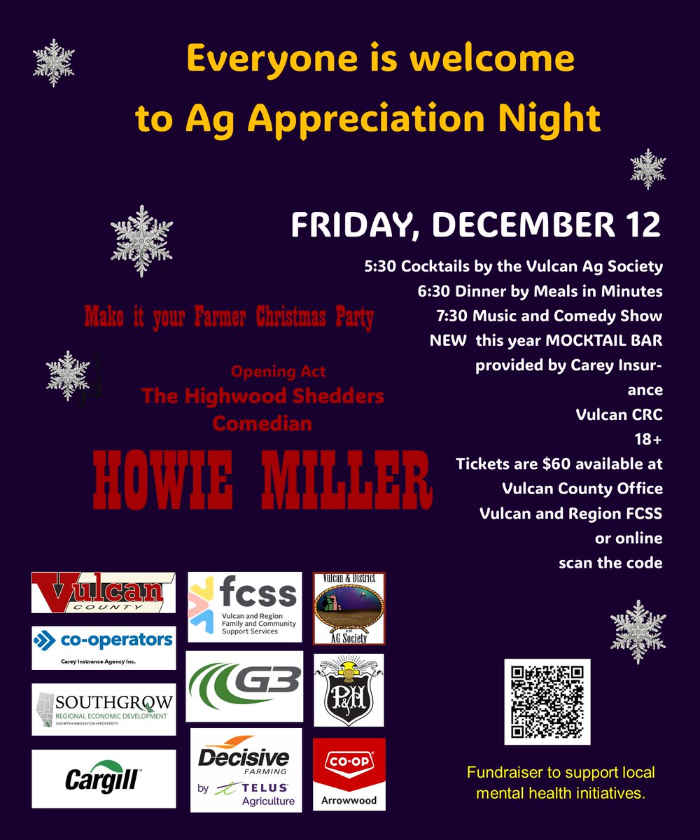 Vulcan Food Bank & FCSS tweet media