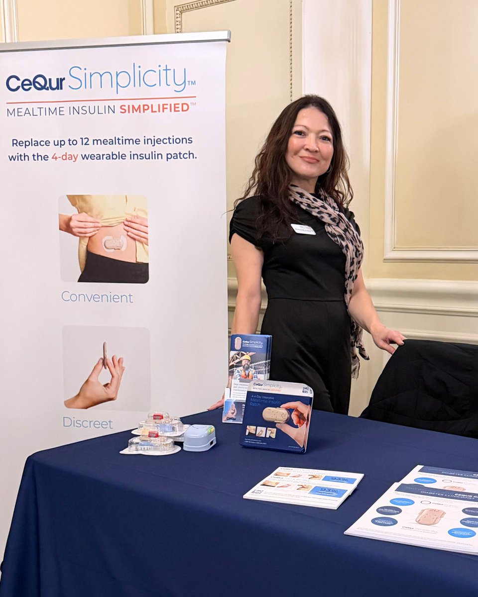 Sharon shared how simpler solutions can make a big difference in diabetes care!

She had a great time connecting with providers at the Northwell Health Annual Diabetes Conference in New York.