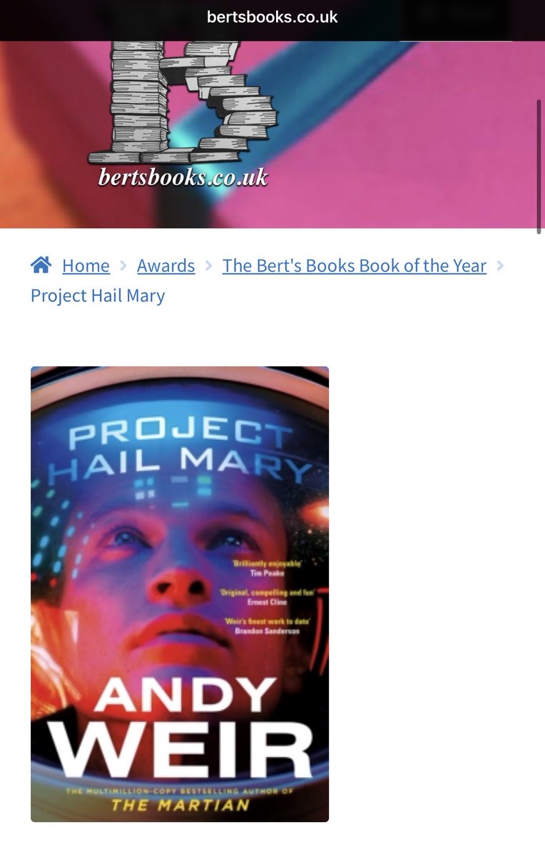 I’ve found one!! 🙌🏻 <a href="/bertsbooks/">Bert’s Books</a>