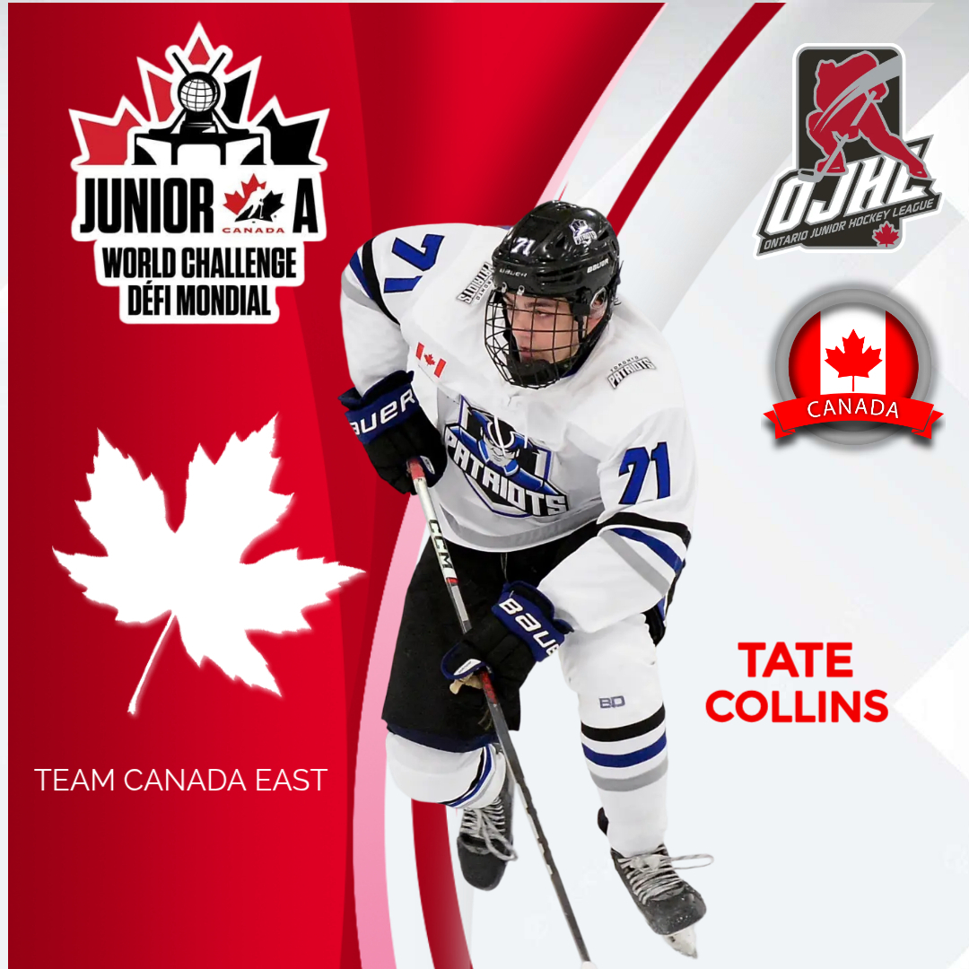 OJHL’S COLLINS DELIVERS LATE HEROICS AS CANADA EAST EDGES CANADA WEST IN PRE-TOURNAMENT SHOWDOWN ....... Full Story: ojhl.ca