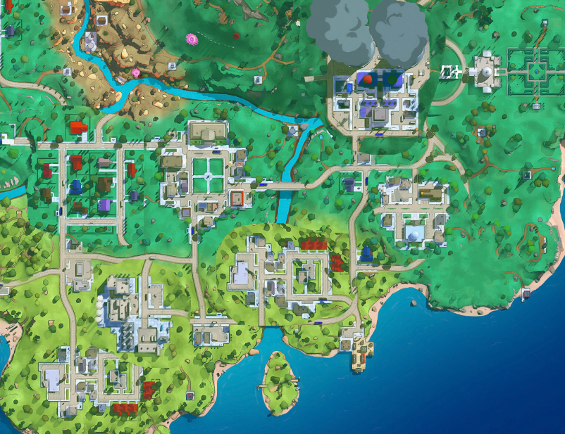 FN_Assist's tweet image. I LOVE how the Island feels more like 1 huge city POI, it's great!

If we could see a Simpsons Reload Island enter the rotation in the future with the same aspect, pushing multiple POIs together to make it truly feel like Springfield, that would be AWESOME! 👀🙏