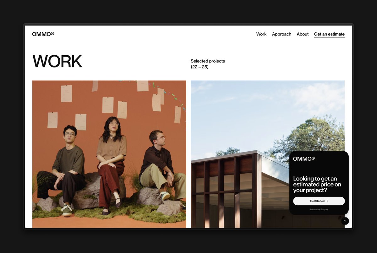 OMMO is ballparking. Go work with <a href="/_KyleCraven/">Kyle Craven • Webflow Partner</a> .