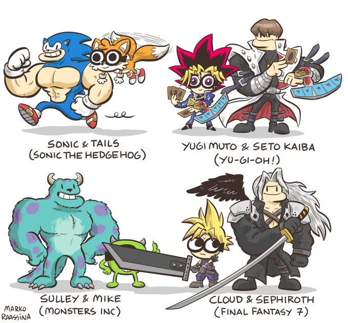 Nerd and Jock costumes 