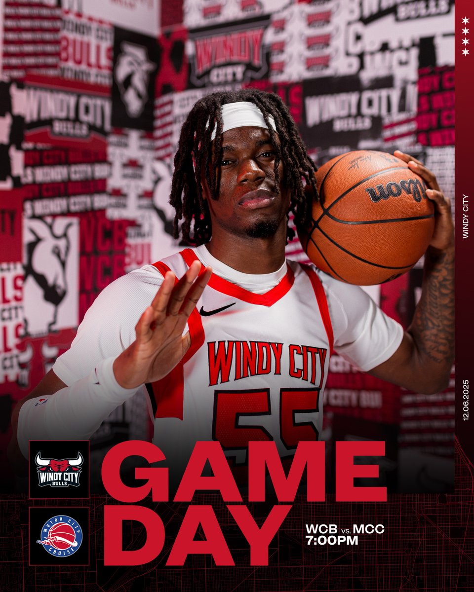 Last home matchup of the month 🤝

🆚: Motor City Cruise
📍: NOW Arena
⏰: 7:00pm CST
📺: CHSN+ (tape delay)