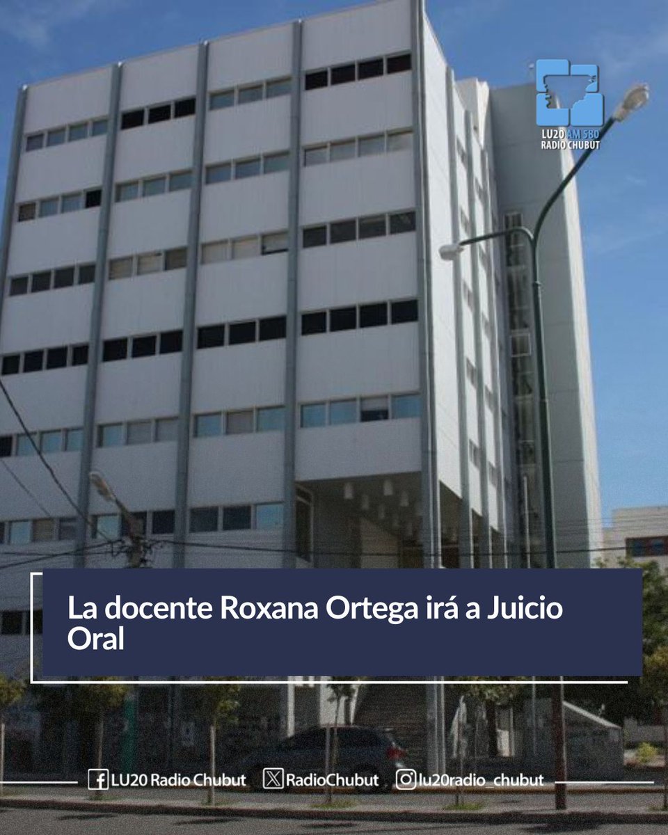 RadioChubut's tweet photo. #Trelew ⚖️ La docente Roxana Ortega irá a Juicio Oral

El abogado de Roxana Ortega, Facundo Bonavita, confirmó que la causa contra la docente será elevada a juicio oral ante un tribunal unipersonal, después de una audiencia preliminar clave.

https://t.co/mVqrLV28Zc https://t.co/usPskTJ3ek