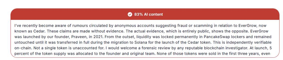 Mathhammered's tweet image. By the way, Sam wrote his post with AI