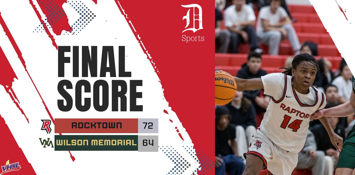 Rocktown opened the season with a big non-district boys basketball win at Wilson Memorial on Wednesday: dnronline.com/sports/level/h…