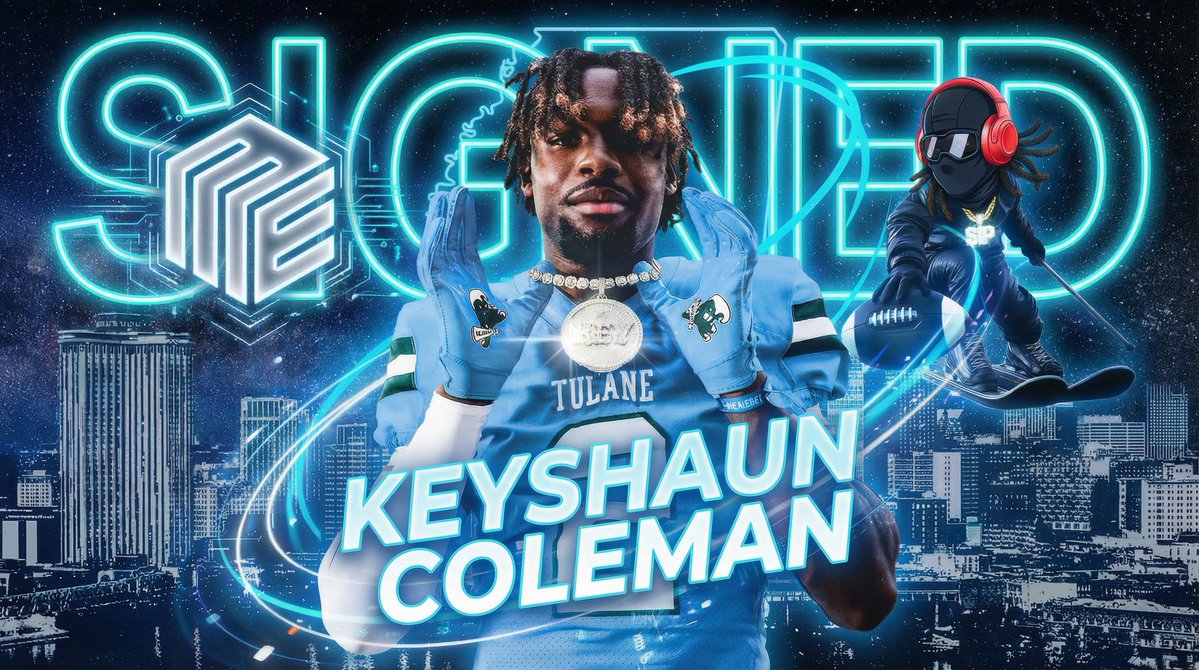 One of the most underrated receivers in the '26 class <a href="/KeyShaunColema1/">KeyShaun Coleman</a> . Time to handle business. Congrats <a href="/KeyShaunColema1/">KeyShaun Coleman</a> <a href="/CoachCarterTU/">#TTB</a>
