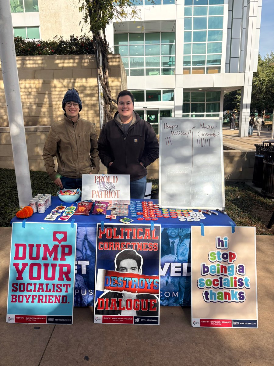 Rounding out the semester strong in the Lone Star territory. 🌟

<a href="/tpusastudents/">TPUSA Students</a> have worked incredibly hard this semester to carry on the mission. And they are so determined to continue on campuses next semester. 

Until then, see ya in Phoenix. 🇺🇸

<a href="/TPUSA/">Turning Point USA</a> <a href="/tpusastudents/">TPUSA Students</a>