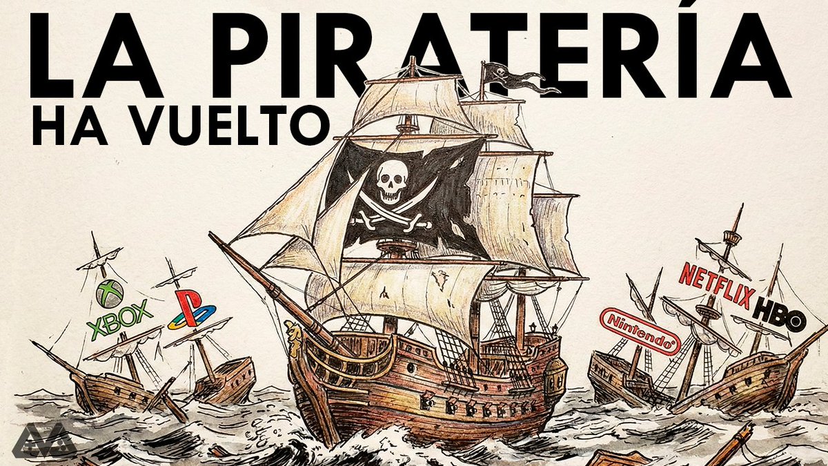 AlexCVJ's tweet image. NUEVO VIDEO!!
La piratería de videojuegos y de servicios de streaming está al alza. En un mundo donde la facilidad de comprar, transmitir y acceder a los juegos es enorme, los usuarios están optando por vías ilegales. ¿Qué sucedió?

Link👇