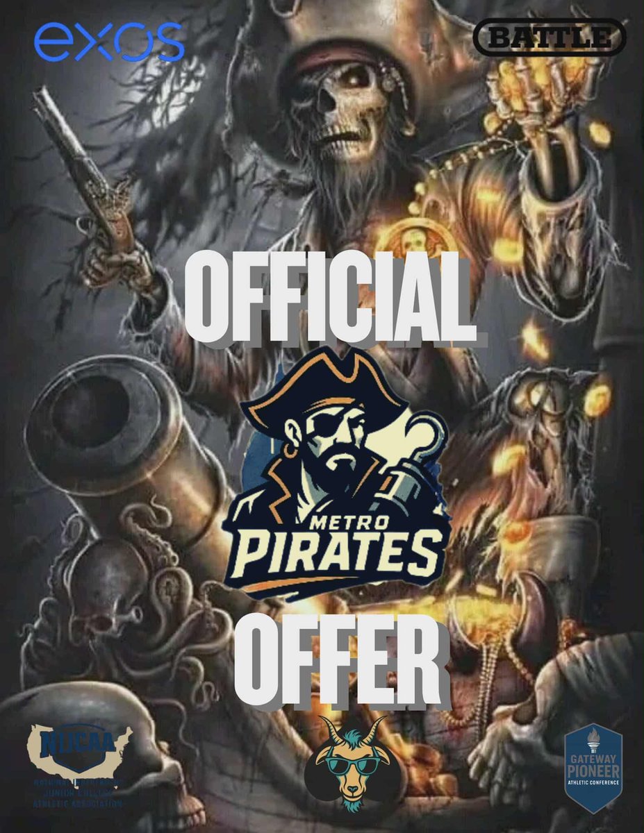 j_sailor6's tweet photo. #AGTG Blessed to receive an from Metro Pirates ⚫️🔱 @ChrisGriggs9 @GiveMeNoHassell 

@mercer_football @CraigYeast https://t.co/5fmXdgCc2L