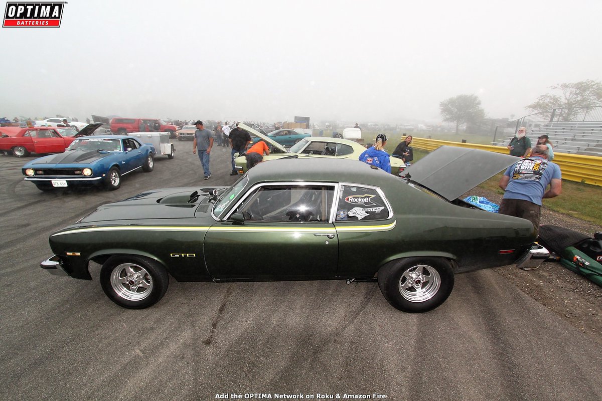 OptimaBatteries's tweet photo. @67gta390 They all need #OPTIMAbatteries! Carole's GTO ran on the 2017 @hotrodmagazine #Dragweek https://t.co/yuvwHw6RYe https://t.co/m52W1wvgLd