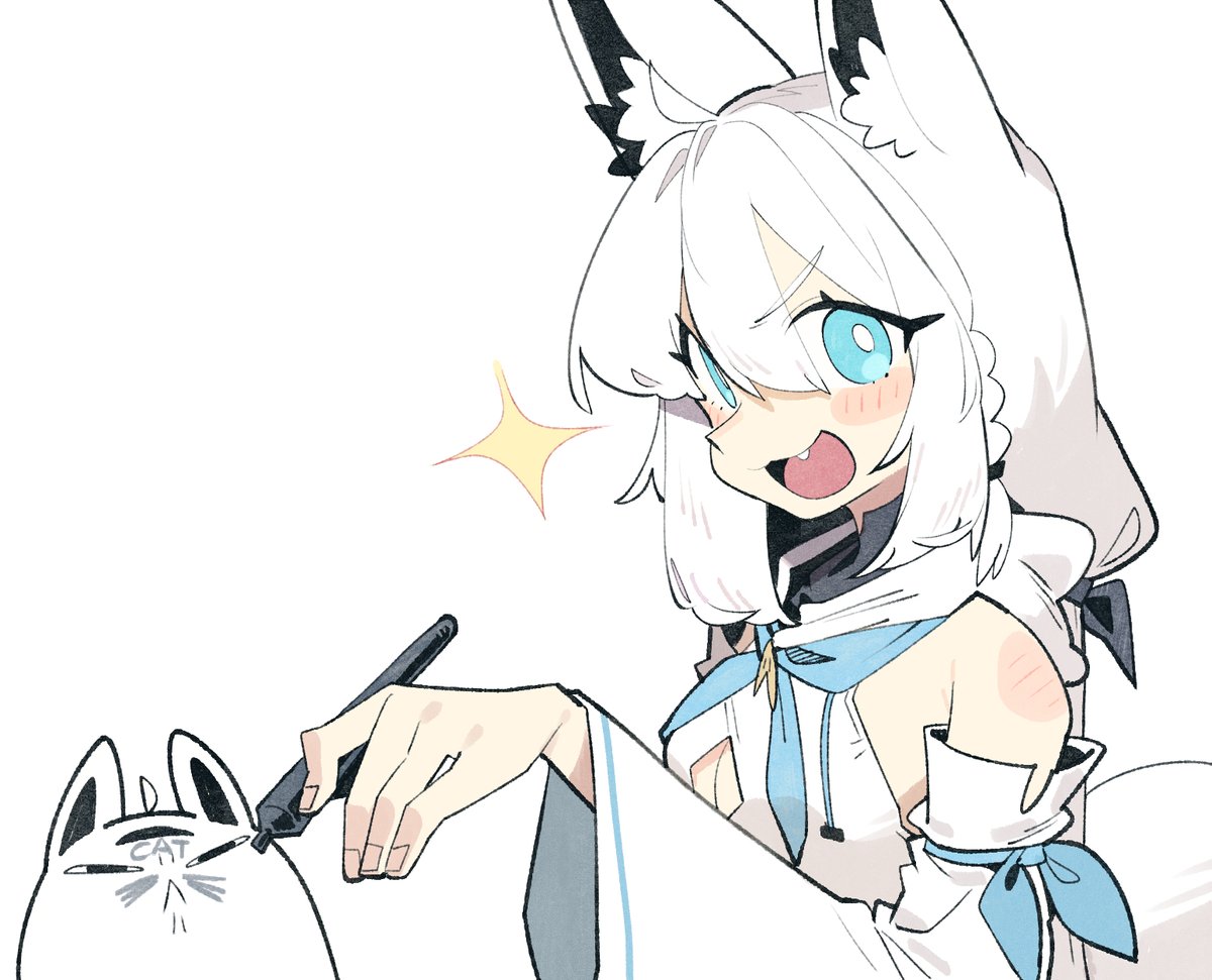 🦊🖋️ #絵フブキ