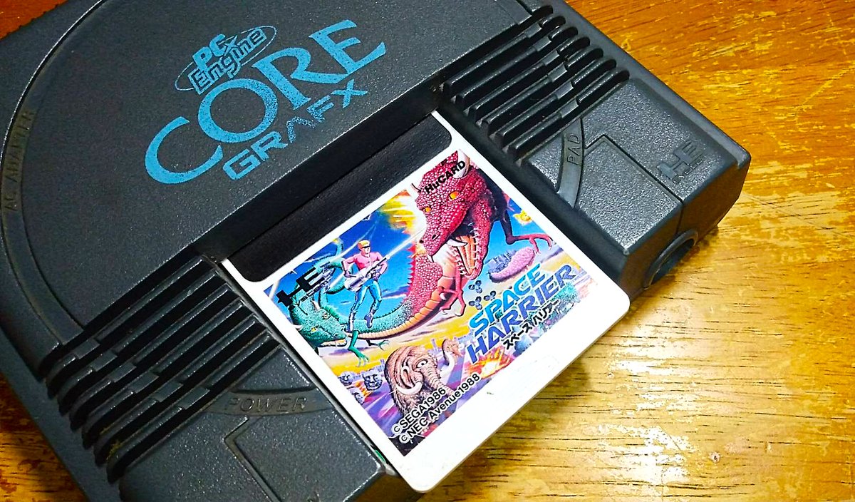 おはようございます！！ PCエンジンのセガもイケるとちょいマイブーム