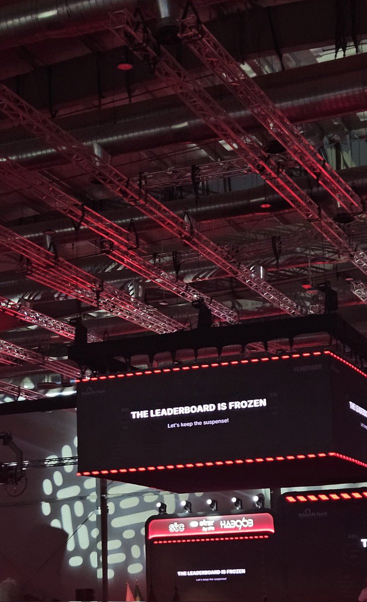 Last day at Black Hat, it was a wonderful and rewarding three days.
 See you next year.
#بلاك_هات25  #BHMEA25