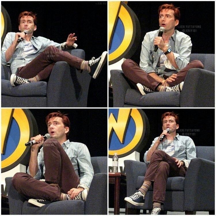 I love how he never likes to sit properly.