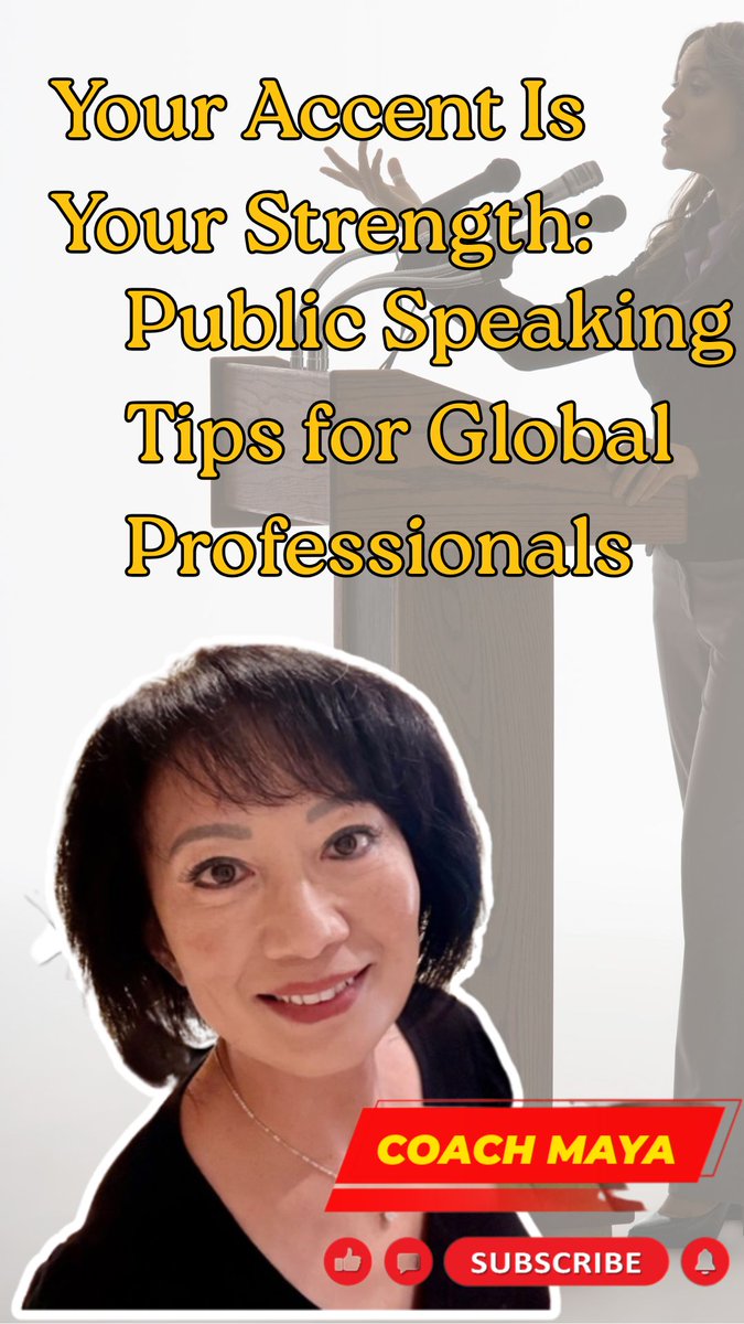 Your accent is not a liability.
It’s proof you learned to lead in more than one world. 🌍
You don’t need perfect English to be a powerful speaker—just real connection.
youtube.com/shorts/WePssT5…
#PublicSpeaking #AccentConfidence #GlobalProfessionals #Leadership