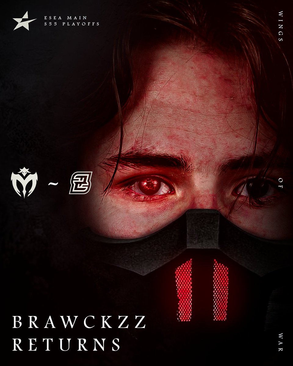 As our playoff run continues, one man makes his return…

🆚: #Zealous
⏰: 8:30PM EST / 7:30PM CST
📺: Stream linked below
🎙️: <a href="/blakert_cs/">blakert</a> &amp; <a href="/expdotdotdot/">💥exploding💥</a> 

#WingsOfWar🦅