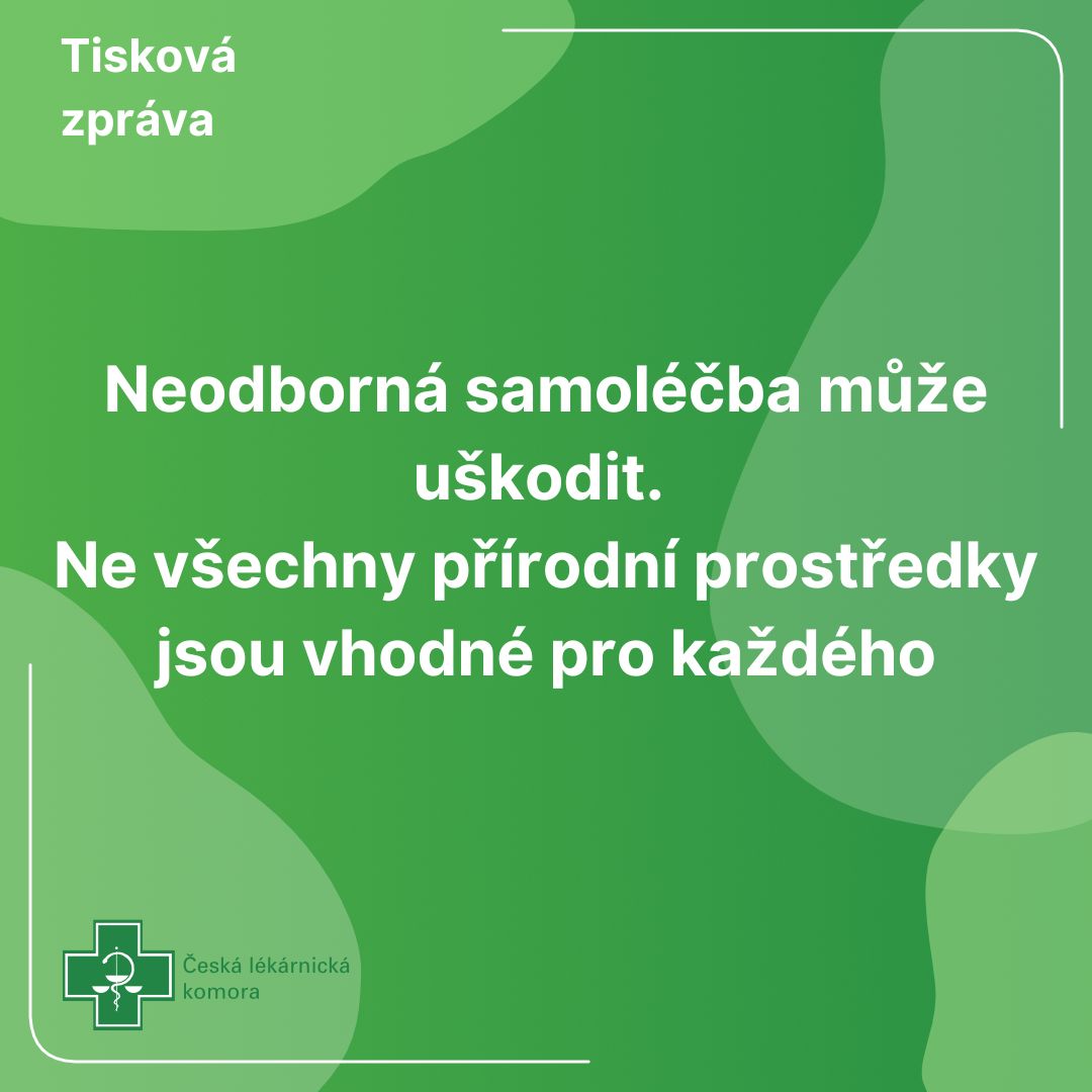 ❄️ V zimě častěji saháme po samoléčbě, ale pozor: i bylinky a další přípravky mohou interagovat s léky.
ČLnK doporučuje: 
👉 Poraďte se v lékárně dříve, než začnete kombinovat volně dostupné přípravky a léčiva.
🔗 1url.cz/1JbkZ