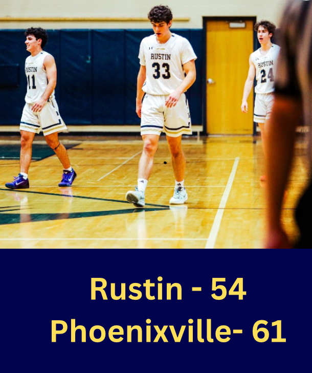 RustinBoysHoops's tweet photo. Rustin lost a hard fought game vs Phoenixville this past Tuesday night at home 54-61. Chris MacNeal led with 23 pts. Jackson Bradley had 12 pts. Mike Roccio with 6 pts & 8 rebs. Tim Batchelor With 7 pts & 10 rebs. #Rustinhoops #UKnightEd https://t.co/N8EVwjiIG6